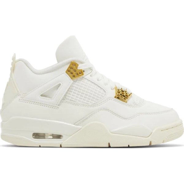 Jordan 4 Retro Metallic Gold (Women's)