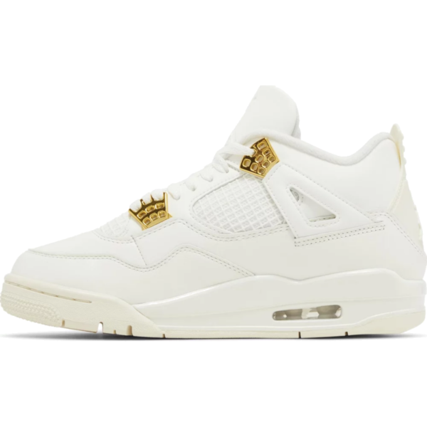 Jordan 4 Retro Metallic Gold (Women's)