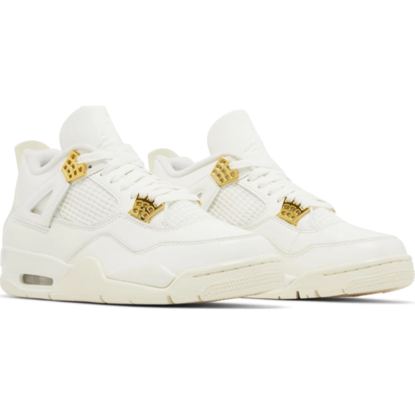 Jordan 4 Retro Metallic Gold (Women's)